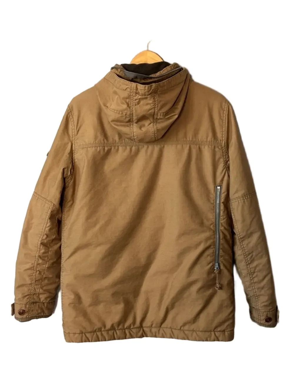 J. Crew Vintage Field Mechanics Jacket Quilt Lining Utility Military Style (S)